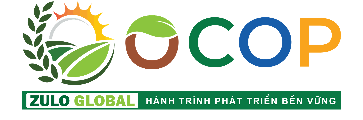 Logo Hợp tác xã nông sản Ocop - Zulo Global