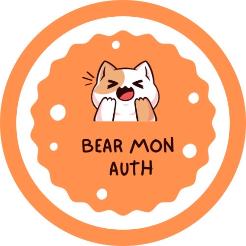 Logo Hộ Kinh Doanh Gấu Mon Shop Online