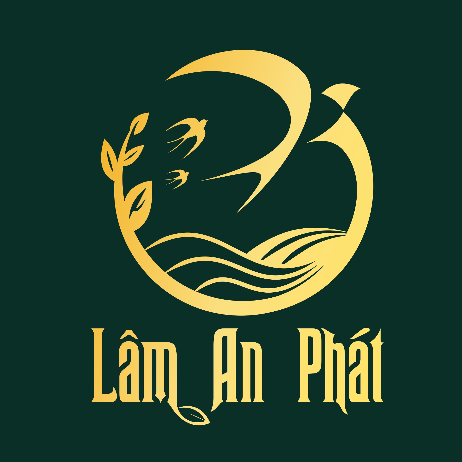 Logo CÔNG TY TNHH THƯƠNG MẠI DV LÂM AN PHÁT