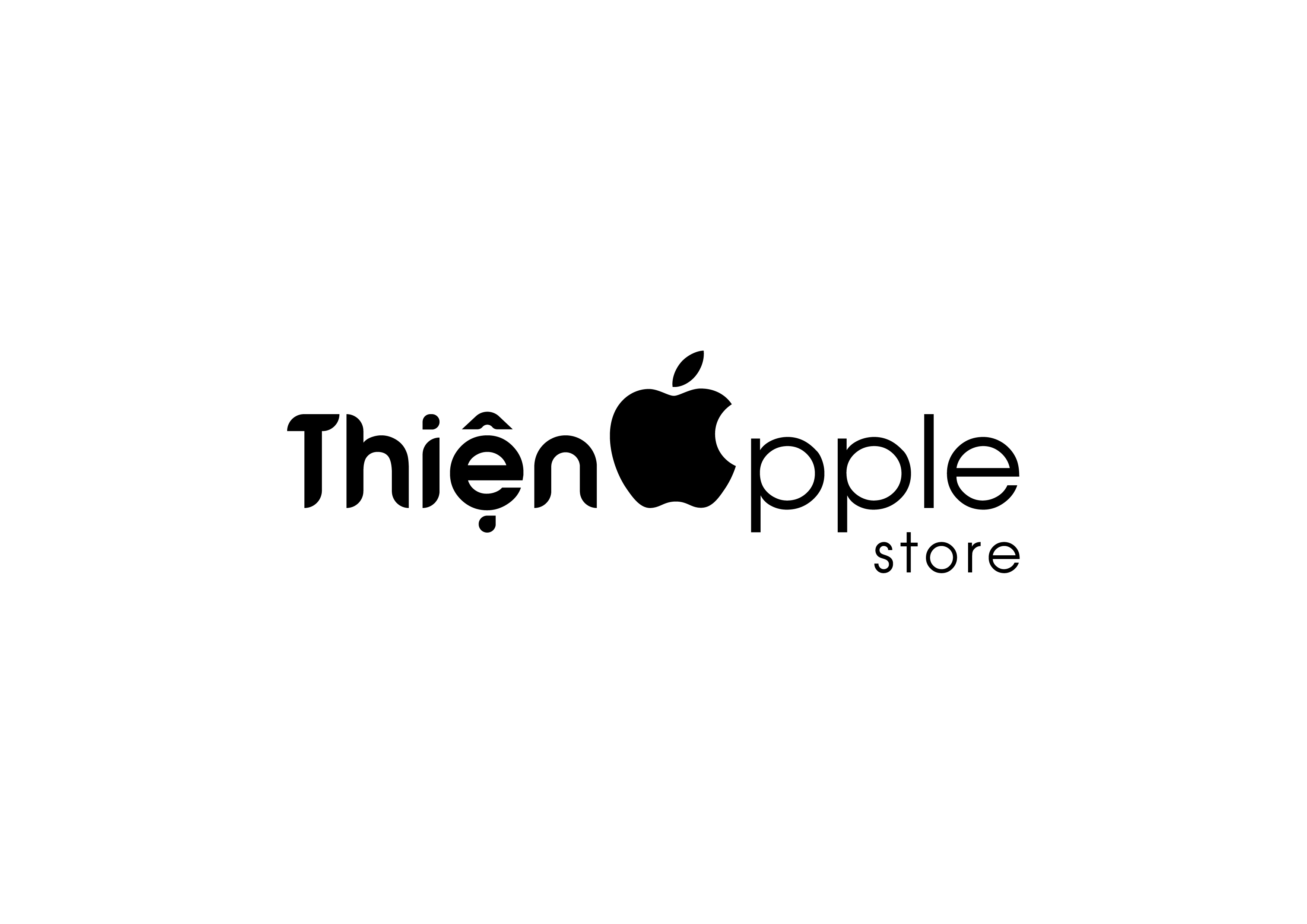 Logo HỘ KINH DOANH THIỆN APPLE