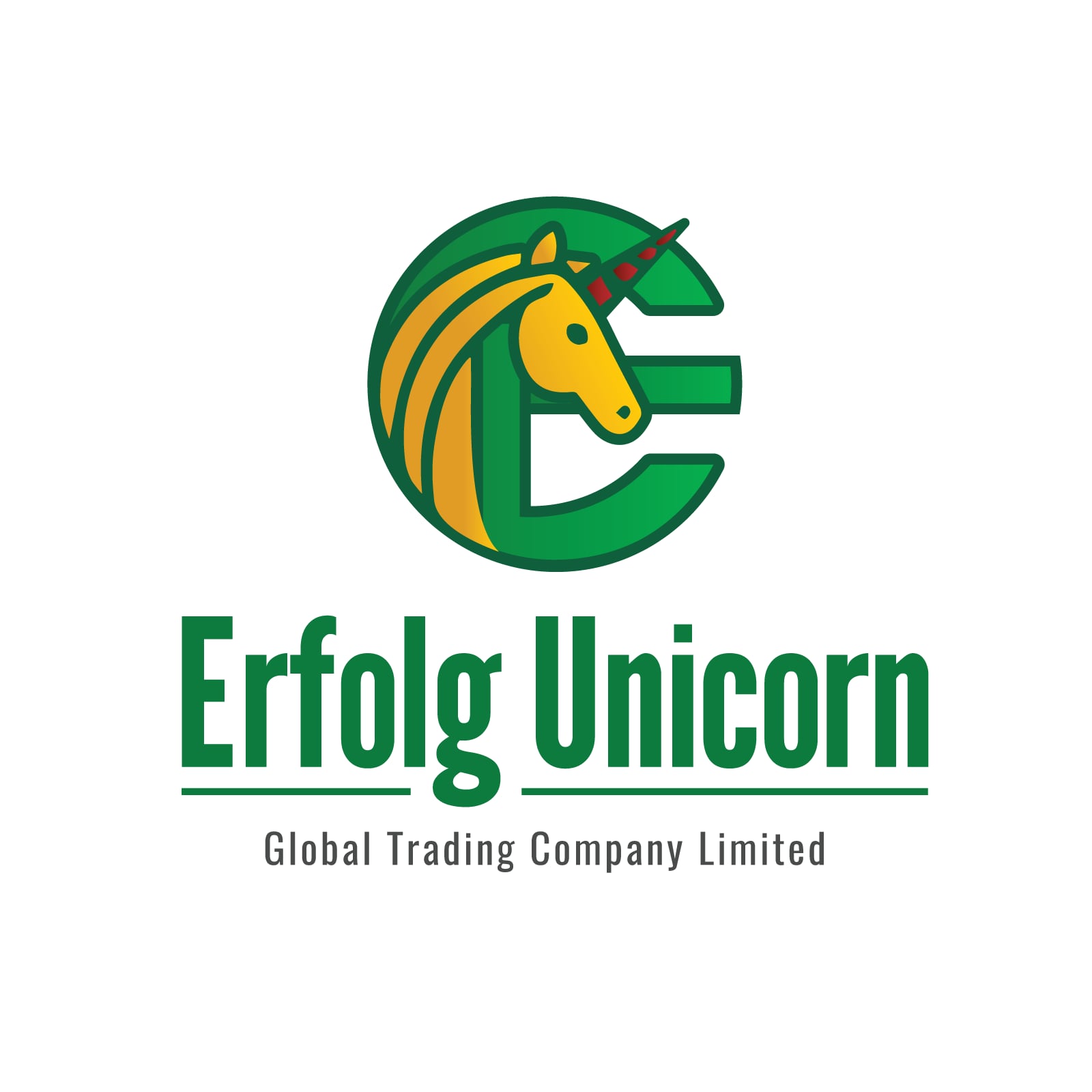 Logo CÔNG TY TNHH THƯƠNG MẠI TOÀN CẦU ERFOLG UNICORN