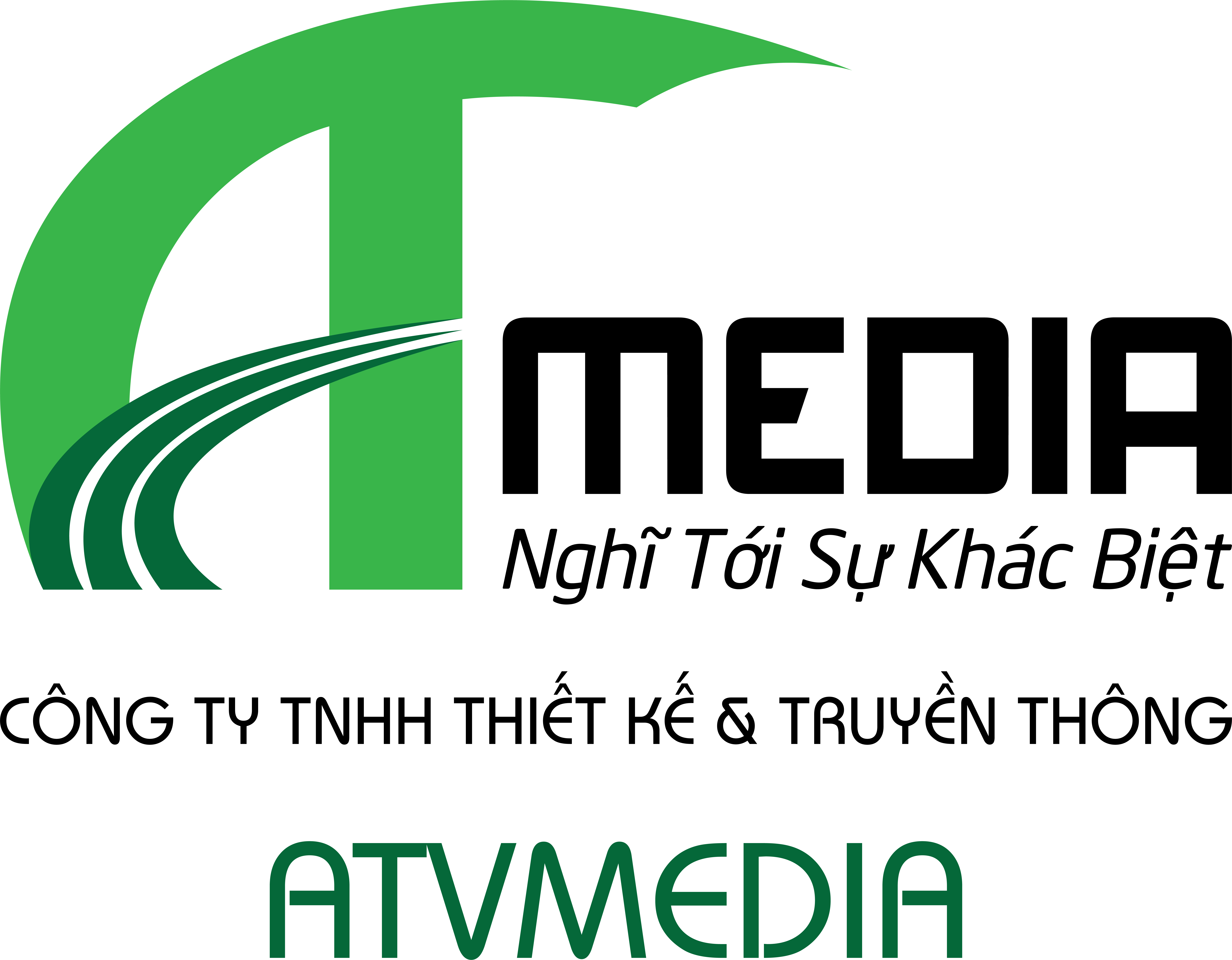 Logo CHI NHÁNH CÔNG TY TNHH MỘT THÀNH VIÊN THIẾT KẾ VÀ TRUYỀN THÔNG ATVMEDIA TẠI ĐÀ NẴNG